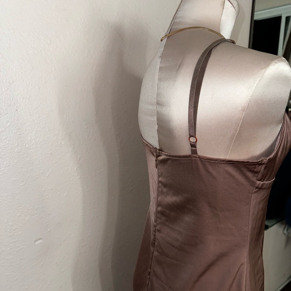 Windsor Side split pink night out dress